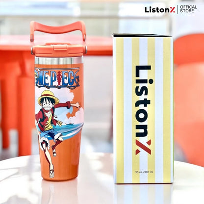 ListonX 3D Cartoons thermos cup - Perfect for school, work, travel, or home use